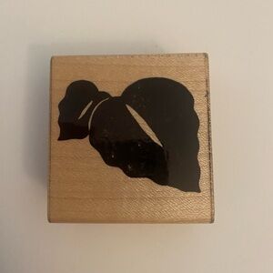 JRL Design leaf leaves rubber stamp